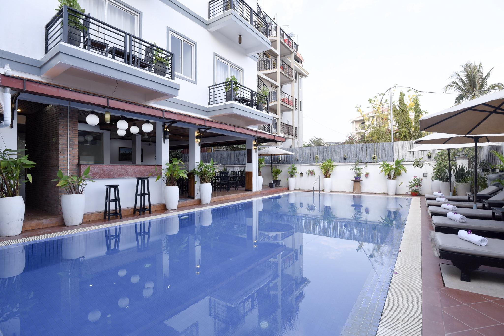 Golden Orchid Angkor Hotel Siem Reap Bagian luar foto