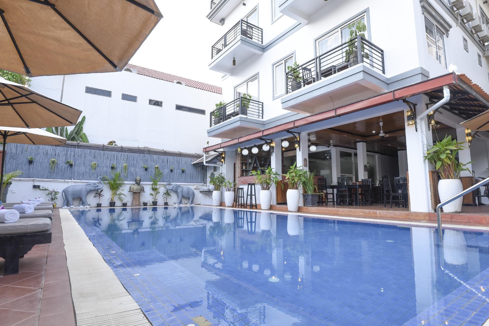 Golden Orchid Angkor Hotel Siem Reap Bagian luar foto